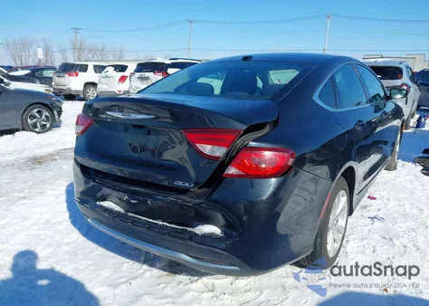 2016 Chrysler 200 Limited from USA, damaged, VIN 1C3CCCAB8GN100953